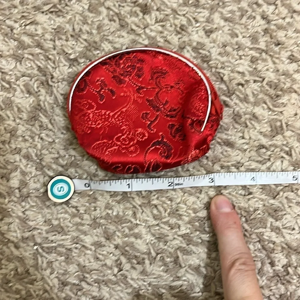 Red Nesting Makeup Bags + Bonus Bag